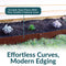 Sunnydaze Metal Landscape Edging Border - Set of 5 - 42" Sections