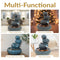 Sunnydaze Tiered Vessels Ceramic Indoor Water Fountain - 10"