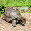 Sunnydaze Reinforced Concrete Talia the Tortoise Indoor/Outdoor Statue - 29"