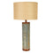 Sunnydaze Cylinder Slate Indoor Table Lamp - 31" H