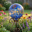 Sunnydaze 10-Inch Outdoor Glass Gazing Globe for Garden