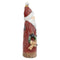 Sunnydaze Rustic Santa with Wreath Indoor Santa Christmas Decoration - 24" H