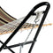 Sunnydaze Quilted 2-Person Hammock with Multi-Use Universal Stand