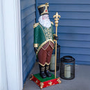 Sunnydaze Guardian of the North Santa Claus Statue - 37" H