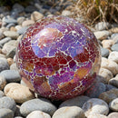 Sunnydaze 10-Inch Glass Gazing Globe for Garden or Backyard