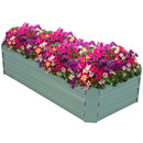 Sunnydaze Galvanized Steel Raised Garden Bed