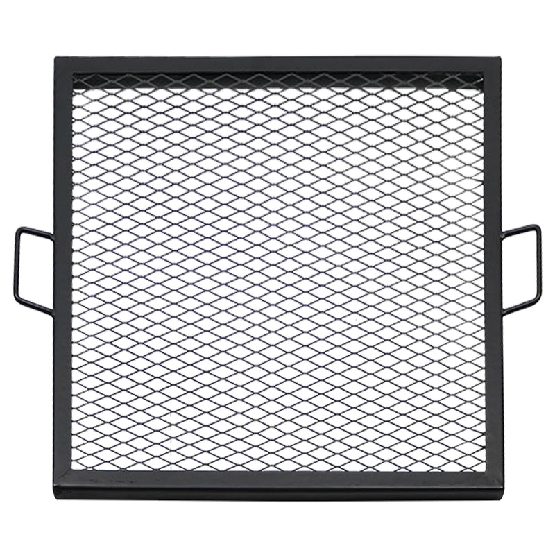 Sunnydaze X-Marks Square Fire Pit Grill Grate