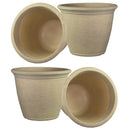 Sunnydaze Anjelica Polyresin Large Round Outdoor Planter