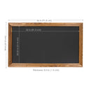 Sunnydaze 36" x 24" Magnetic Chalkboard for Wall