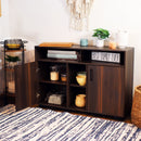 Sunnydaze 48.5" Anthony Sideboard Buffet Cabinet with Storage Shelves