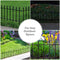 Sunnydaze 5-Piece Roman Garden Border Fence Set - 9 Overall Feet