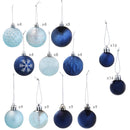 Sunnydaze Winter Wonderland 100ct Christmas Ornament Balls