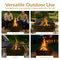 Sunnydaze Cauldron Outdoor Fire Pit with Spark Screen