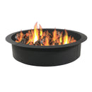 Sunnydaze Heavy-Duty Fire Pit Ring Liner - DIY Fire Ring - Steel