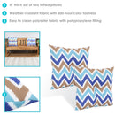 Sunnydaze Tufted Indoor/Outdoor Decorative Throw Pillows