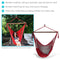 Sunnydaze Outdoor Extra Large Caribbean Polyester Rope Hammock Chair