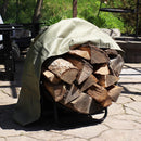 Sunnydaze Firewood Log Hoop Cover - Size & Color Options