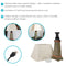 Sunnydaze Copper Trimmed Slate Outdoor Table Lamp - 30" H