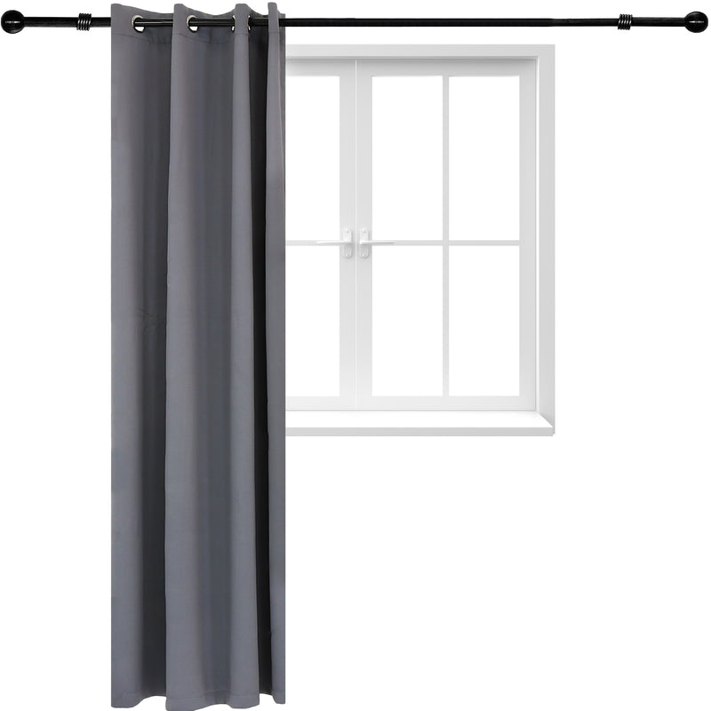 Sunnydaze Outdoor Blackout Curtain Panels with Grommet Top