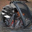 Sunnydaze Easy Access Steel Fire Pit Spark Screen