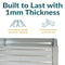 Sunnydaze L-Shaped Galvanized Steel Raised Garden Bed
