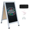 Sunnydaze 57" x 27" A-Frame Chalkboard Sign