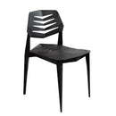 Sunnydaze Matisse Plastic Outdoor Dining Chair