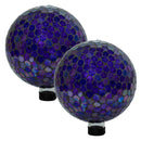 Sunnydaze 10-Inch Glass Gazing Globe for Garden or Backyard