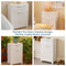 Sunnydaze Plastic Garage Storage Cabinet with Adjustable Shelf - 34.5"