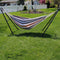 Sunnydaze Brazilian 2-Person Hammock with Universal Multi-Use Stand