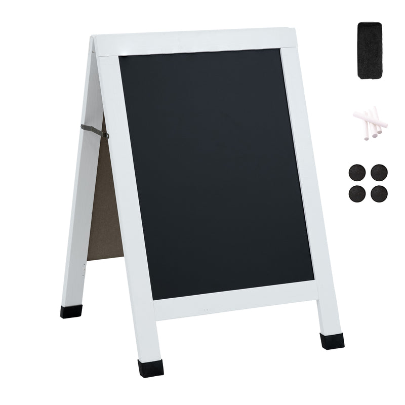 Sunnydaze 30" x 20" A-Frame Chalkboard Sign