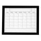 Sunnydaze 30" x 24" Dry Erase Whiteboard Calendar with Marker and Eraser