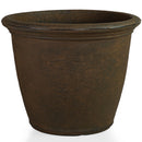 Sunnydaze Anjelica Polyresin Large Round Outdoor Planter