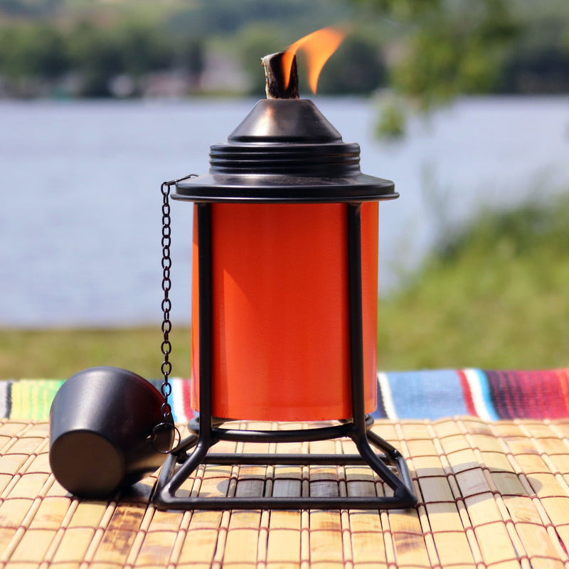 Sunnydaze Multi-Color Outdoor Tabletop Metal Torches