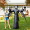 Sunnydaze 7’ Grisly Grim Reaper Inflatable Halloween Decoration