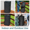 Sunnydaze Patio Trash Can with Lid