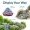 Sunnydaze Glass Mosaic Solar Garden Gazing Globe - 10"