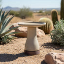 Sunnydaze Glazed Ceramic Outdoor Bird Bath