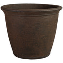 Sunnydaze Anjelica Polyresin Large Round Outdoor Planter