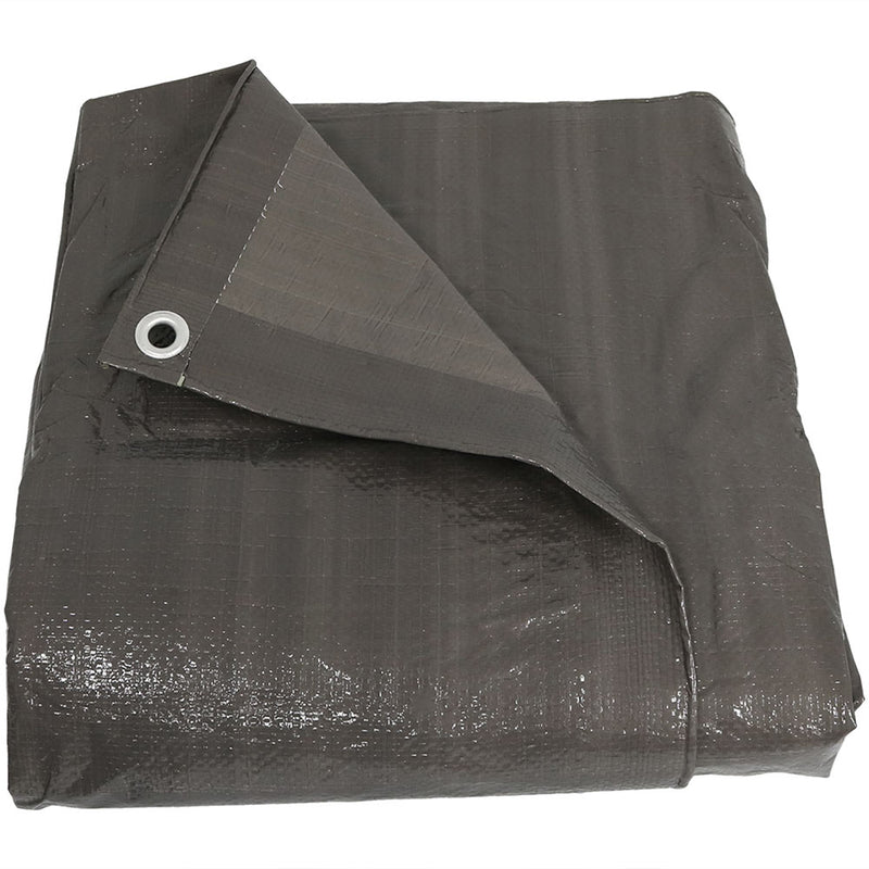 Sunnydaze Waterproof Multi-Purpose Poly Tarp, Color and Size Options Available