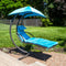 Sunnydaze Floating Chaise Lounge Chair with Umbrella