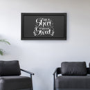 Sunnydaze 36" x 24" Magnetic Chalkboard for Wall