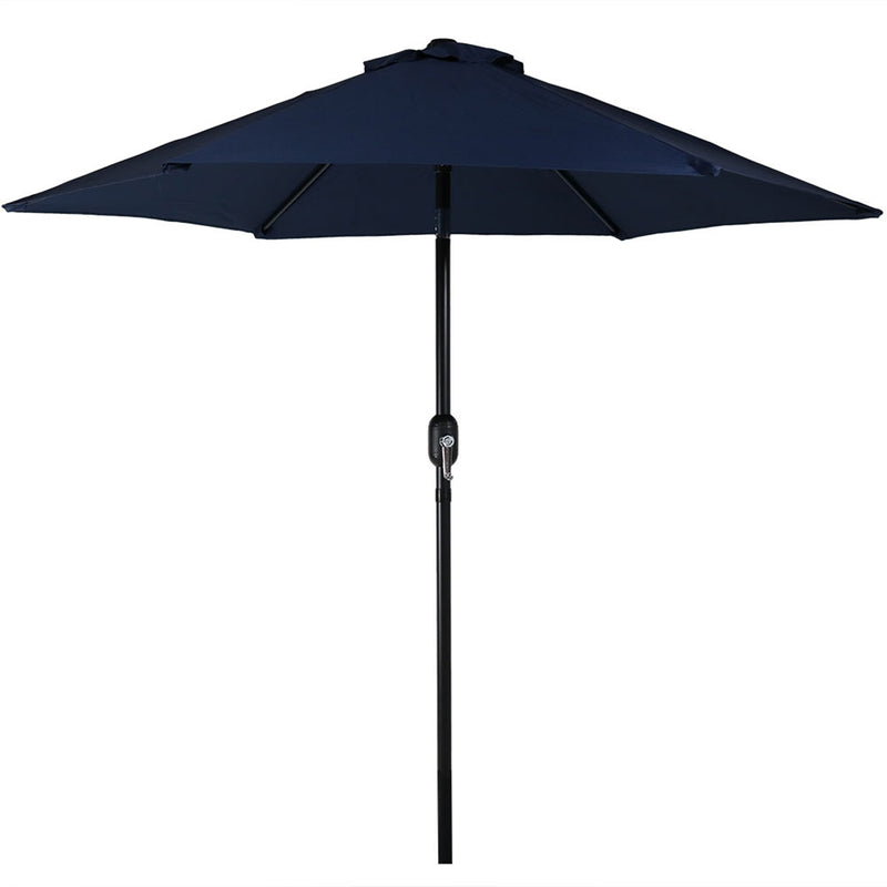 Sunnydaze Aluminum 7.5 Foot Patio Umbrella with Tilt & Crank