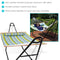 Sunnydaze Quilted 2-Person Hammock with Multi-Use Universal Stand