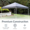 Sunnydaze Replacement Oxford Fabric Standard Pop-Up Canopy Shade
