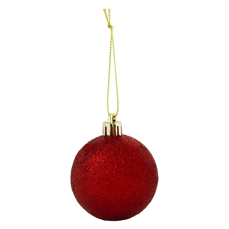 Sunnydaze Merry Medley 24pc Christmas Ornament Balls