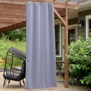 Sunnydaze Outdoor Blackout Curtain Panels with Grommet Top