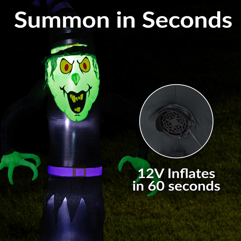 Sunnydaze Outdoor Inflatable Halloween Decoration