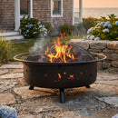 Sunnydaze Cosmic 42" Large Outdoor Fire Pit