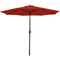 Sunnydaze Aluminum 9 Foot Patio Umbrella with Tilt & Crank